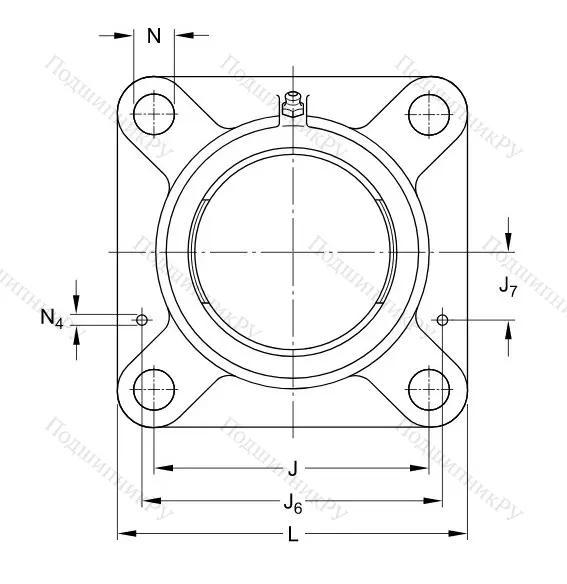 Подшипниковый корпус