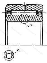 Модификация подшипника икв38х48х20Д размер 48x20x38 от производителя  МПЗ