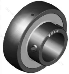 Высокотемпературный корпусной подшипник UC 215 BHTS ZZ GR CG 350° BECO в Тюмени