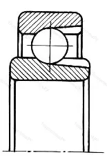 Модификация подшипника 900706Ю размер 30x42x6/7