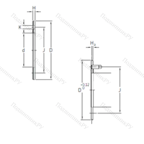 Подшипник скольжения PCMW 284801.5 M