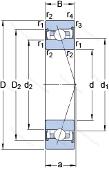 Подшипник S 7024 CB/HCP 4A в Тюмени