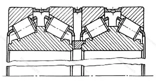 Подшипник 549348 размер 260x440x298,5