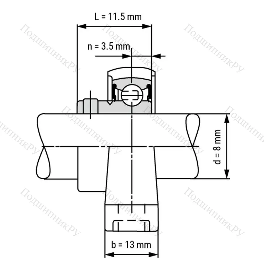 Подшипниковый узел