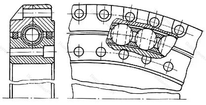 Модификация подшипника 3689/1085 