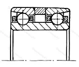 Модификация подшипника 456700 размер 10x15x5 от производителя  ГПЗ-200 Модификация подшипника 456700 размер 10x15x5 от производителя  ГПЗ-200