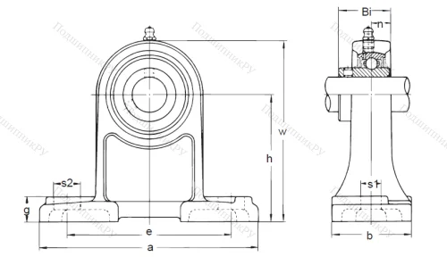Подшипниковый узел UCPH 210 в Тюмени