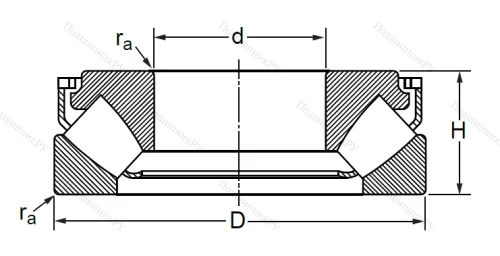 Упорный роликовый подшипник 29415 M (9039415 Л ГОСТ) в Тюмени Упорный роликовый подшипник 29415 M (9039415 Л ГОСТ) в Тюмени