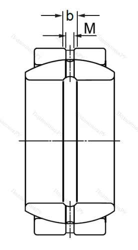 Шарнирный подшипник GE 35 ES в Тюмени