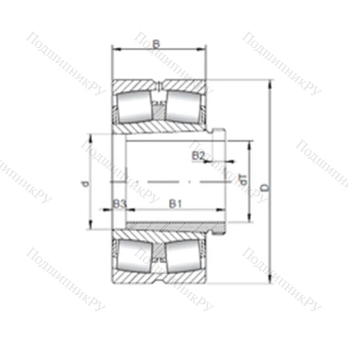 Подшипник роликовый радиальный самоцентрирующийся 24156 K 30CW 33+AH 24156 от производителя  CX Подшипник роликовый радиальный самоцентрирующийся 24156 K 30CW 33+AH 24156 от производителя  CX