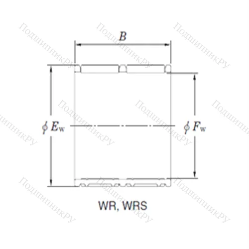 Подшипник игольчатый радиальный 25WR 3026 от производителя  KOYO Подшипник игольчатый радиальный 25WR 3026 от производителя  KOYO