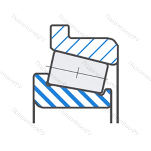 Подшипник роликовый радиально-упорный