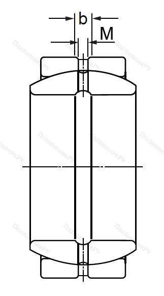 Шарнирный подшипник GE 45 ES в Тюмени