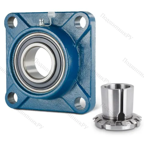 Подшипниковый узел UKF 212+H 2312 - Вал: 55 мм от производителя  LPZ Подшипниковый узел UKF 212+H 2312 - Вал: 55 мм от производителя  LPZ