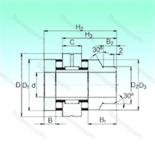 Подшипник комбинированный ZARN 90180 L TN от производителя  NBS