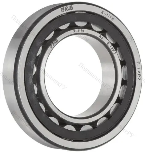 Роликовый цилиндрический подшипник NJ 212 E XL TVP 2 от производителя  FAG Роликовый цилиндрический подшипник NJ 212 E XL TVP 2 от производителя  FAG