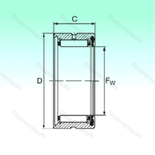 Подшипник игольчатый радиальный RNA 4902 RS