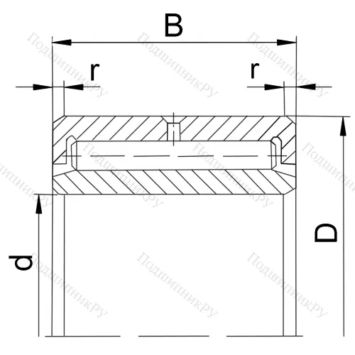 Подшипник NAV 4009 (4074109 ГОСТ) в Тюмени