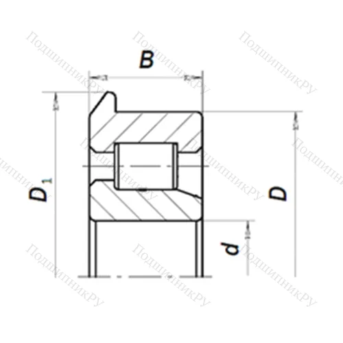Подшипник роликовый радиальный