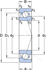 Подшипник 7024 CE/P 4A в Тюмени