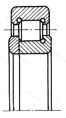 Модификация подшипника 592506 