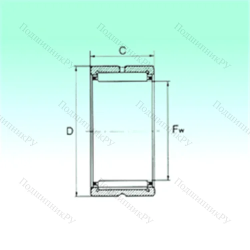 Подшипник игольчатый радиальный RNA 4900