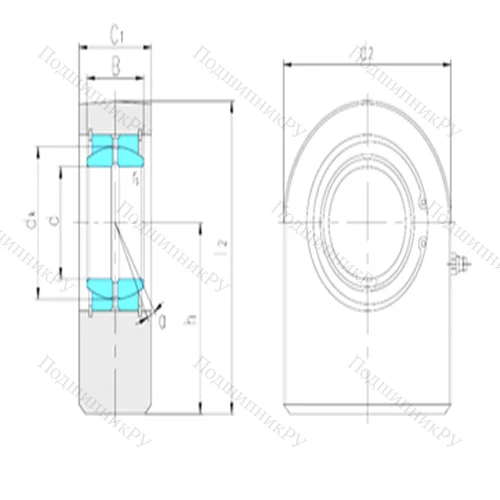Подшипник скольжения сферический SF 70ES