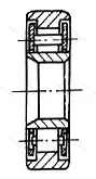 Модификация подшипника 852903 размер 18x52x15