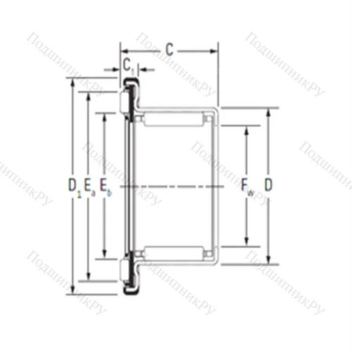 Подшипник комбинированный F-210416