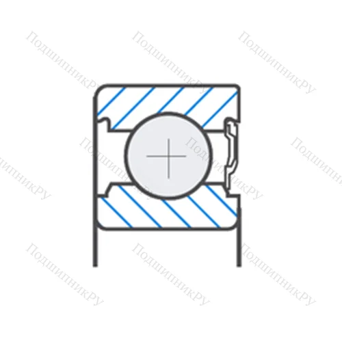 Подшипник шариковый радиальный L 12/35AH 01C 3 от производителя  FAG Подшипник шариковый радиальный L 12/35AH 01C 3 от производителя  FAG