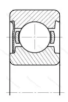 Подшипник  60017 (607-Z) размер 7x19x6