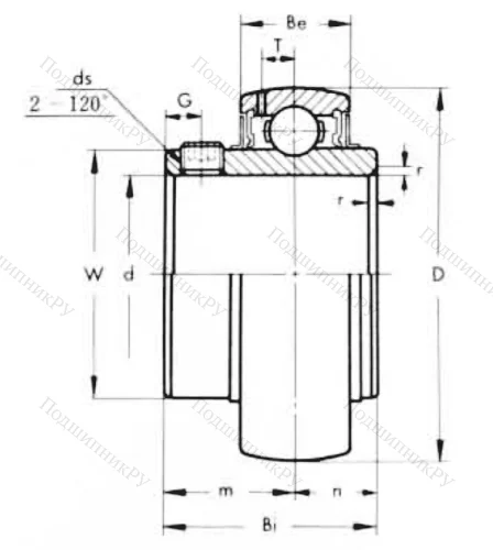 Подшипник MUC 207 FD (ASAHI) в Тюмени