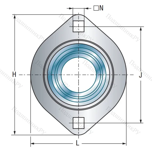 Подшипниковый корпус  PFL 207 в Тюмени