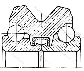 Модификация подшипника 776800ХУ размер 10x35,85x17,7 от производителя  ГПЗ-1 Модификация подшипника 776800ХУ размер 10x35,85x17,7 от производителя  ГПЗ-1