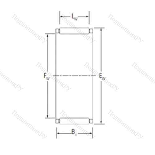 Подшипник игольчатый радиальный K 9X 13X 12,5SE