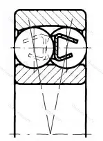 Подшипник  1324 (1323) размер 120x260x55