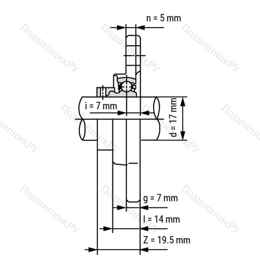 Подшипниковый узел