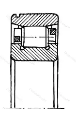 Подшипник N 209ECNR/P 62 размер 45x85x19 от производителя  SKF