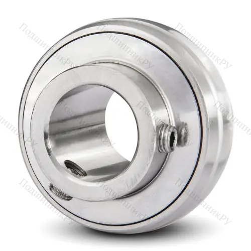 Радиальный шарикоподшипник из нержавеющей стали SS UC 204 - Вал 20мм от производителя  LPZ