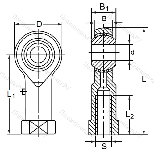 Шарнирная головка  PHS 8 L в Тюмени