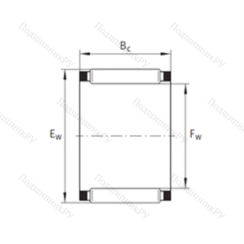 Подшипник игольчатый радиальный K 47X 52X 17