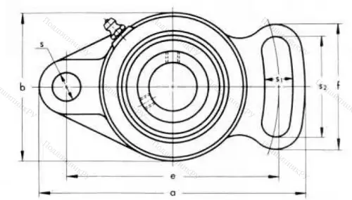 Подшипниковый корпус  FA 208 (ASAHI) в Тюмени