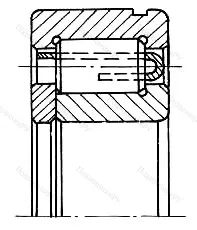 Модификация подшипника 692409К1М размер 45x120x29 ГПЗ-10 от производителя  ГПЗ-10