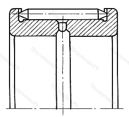 Подшипник  274905 размер 28,53x32,53x21,2 от производителя  ГПЗ-13