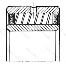 Подшипник  5306 размер 30x72x30