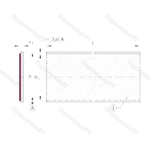 Подшипник скольжения EGS 10080-E 50