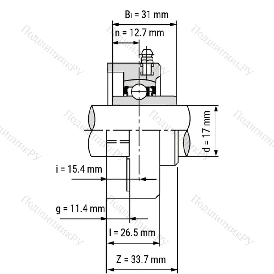 Подшипниковый узел