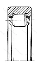 Модификация подшипника 2306Л2Т размер 30x72x19