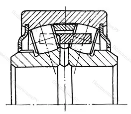 Модификация подшипника 83702К размер 15x42x17/21 от производителя  ГПЗ-5