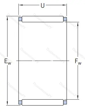 Подшипник K 12x16x13 TN в Тюмени